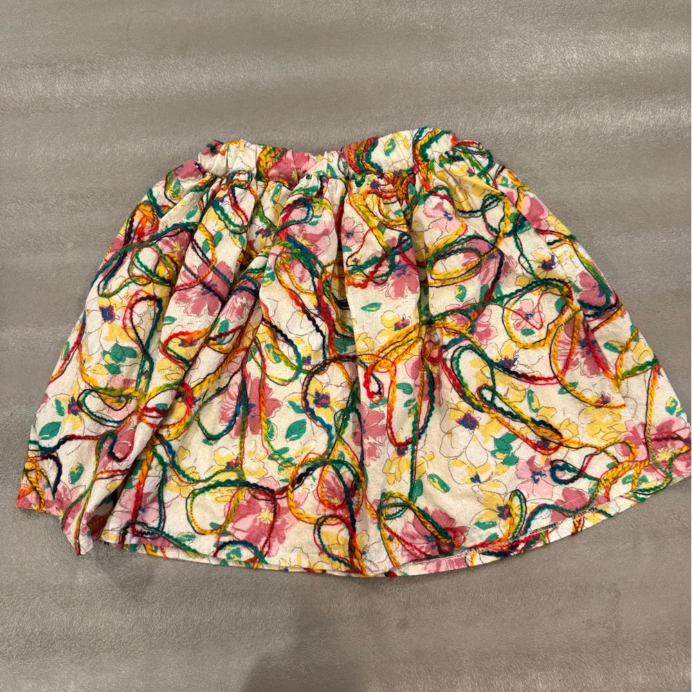 Freeway Colorful Patterned Women's Skirt. Size S